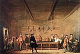 Jean Baptiste Simeon Chardin The Game of Billiards painting
